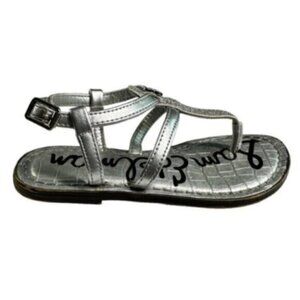 Sam Edelman | Silver & Gray Toddler Buckled Sandals Size 11